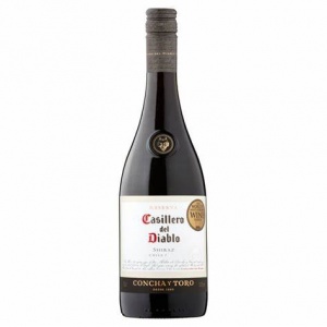 Casillero del Diablo Shiraz case of 6 or 7.49 per bottle
